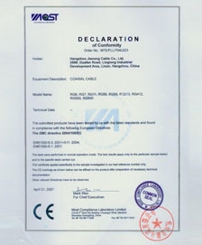 CE Certificate 2